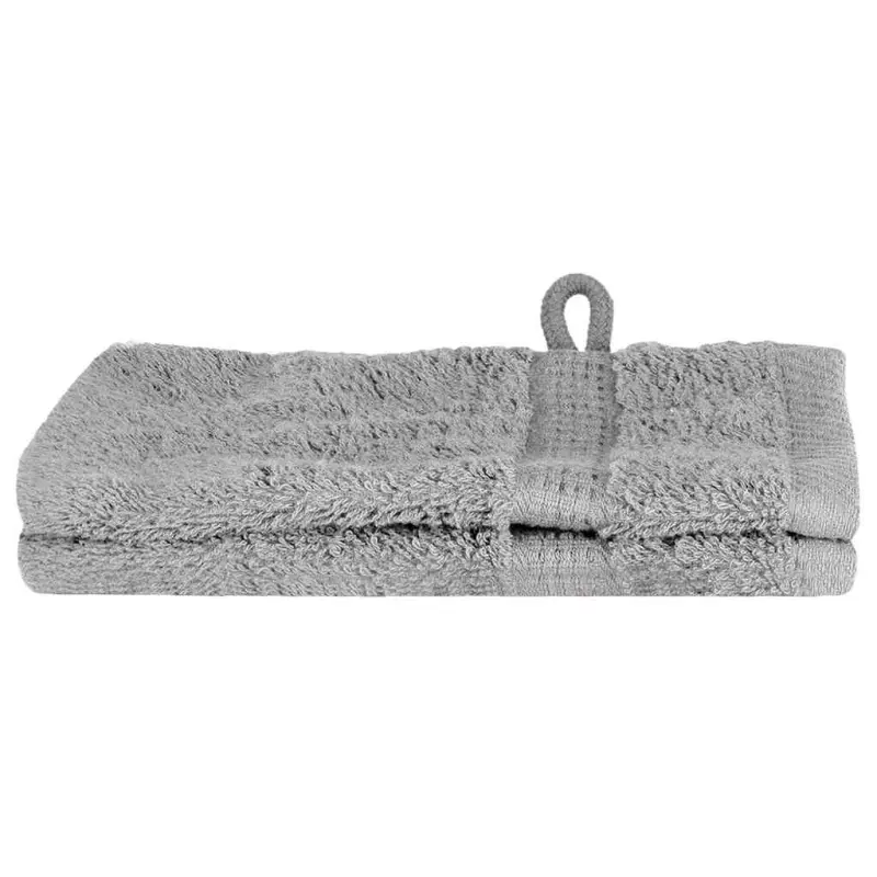 Ręcznik Gościnny SOLUND 2 szt. Szary 15 x 21 cm 550 gsm