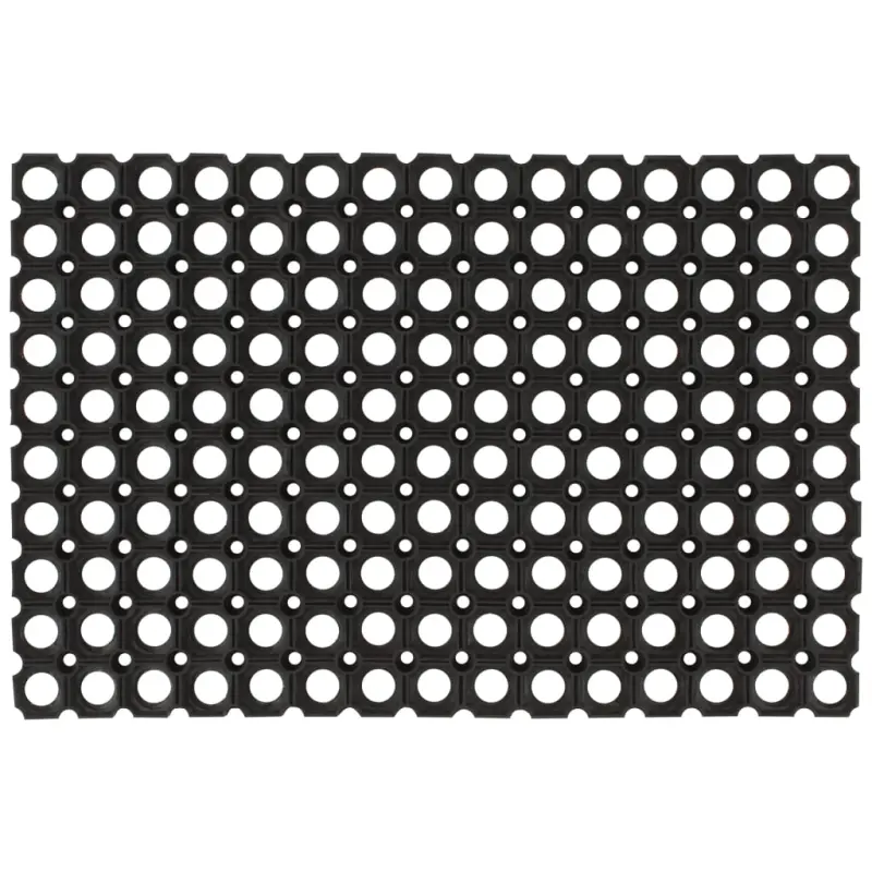 Gumowe maty, wycieraczki, 5 szt., 16 mm, 40x60 cm