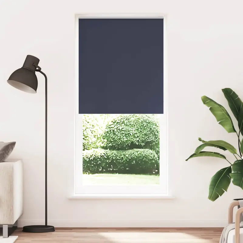 Roleta zaciemniająca 84,4x230 cm Szerokość tkaniny 80 cm morska
