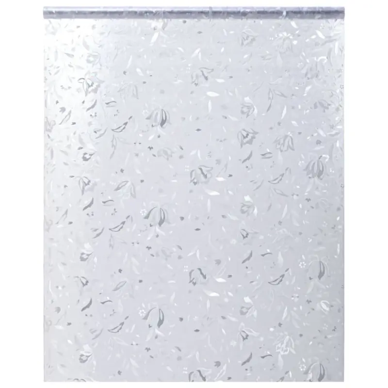 Folia okienna, matowa, wzór kwiatowy, 45x500 cm, PVC