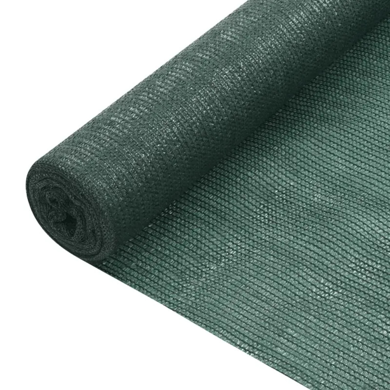 Siatka cieniująca, zielona, 2x10 m, HDPE, 75 g/m²