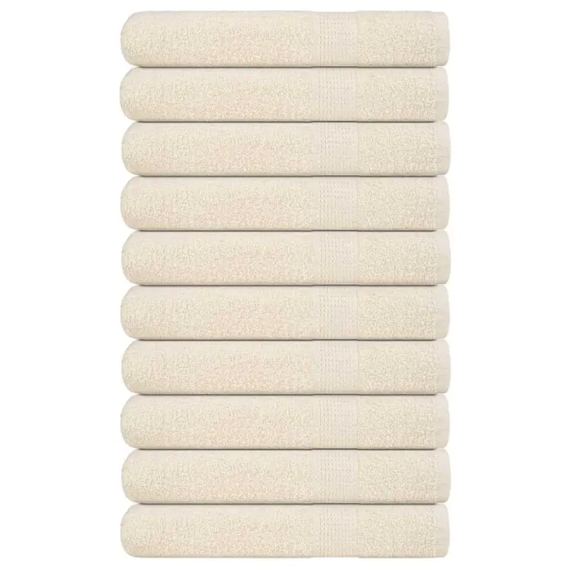 Ręczniki do sauny, FROGN, 2 szt, kremowe, 80x200 cm, 360 g/m²