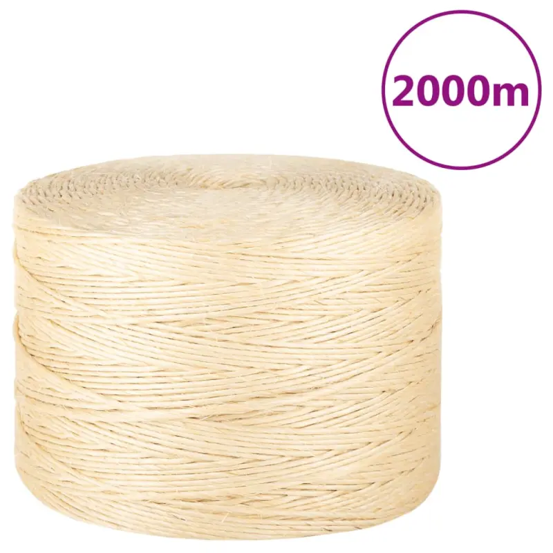 Sznur, sizal 100%, 3 mm, 2000 m