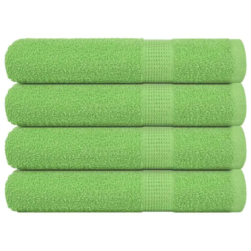 Ręczniki do sauny, FROGN, 4 szt, zielone, 80x200 cm, 360 g/m²