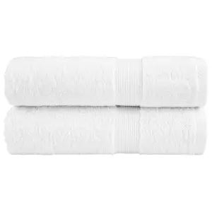 Ręczniki premium, SOLUND, 2 szt., białe, 50x100 cm, 600 g/m²