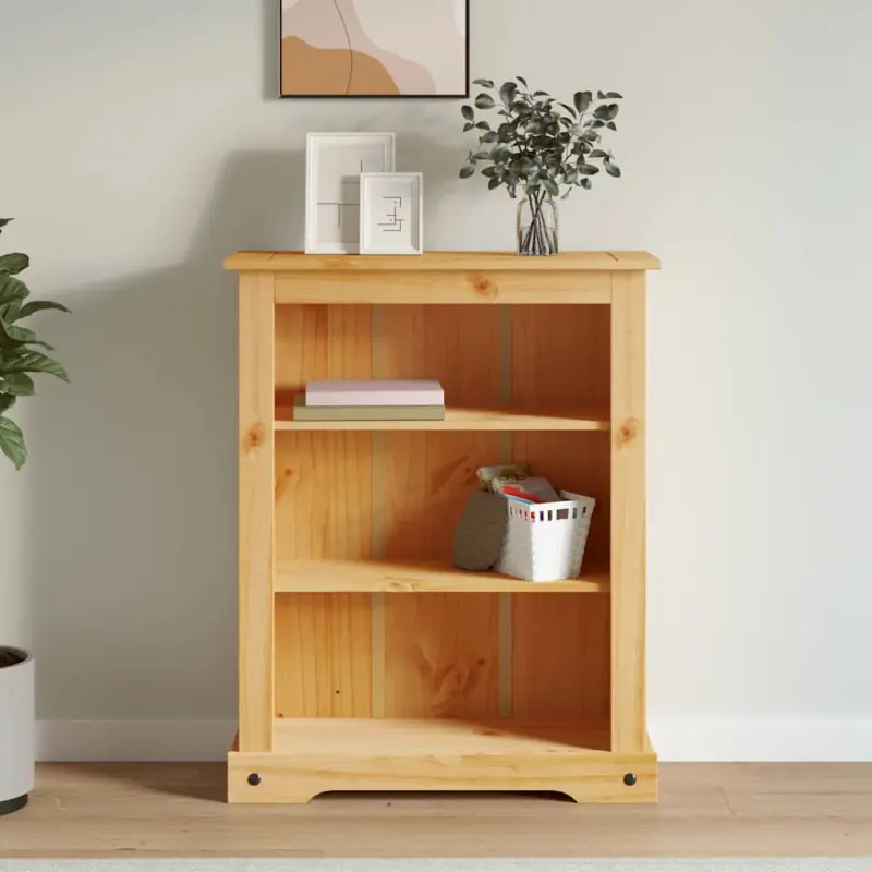 Biblioteczka w meksykańskim stylu Corona, sosna, 80x29x100 cm