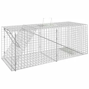 Pułapka na zwierzęta 64,5x25x26,5 cm Ocynkowana żelazo