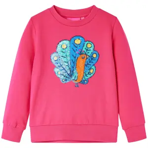 Bluza dziecięca, jaskrawy róż, 104