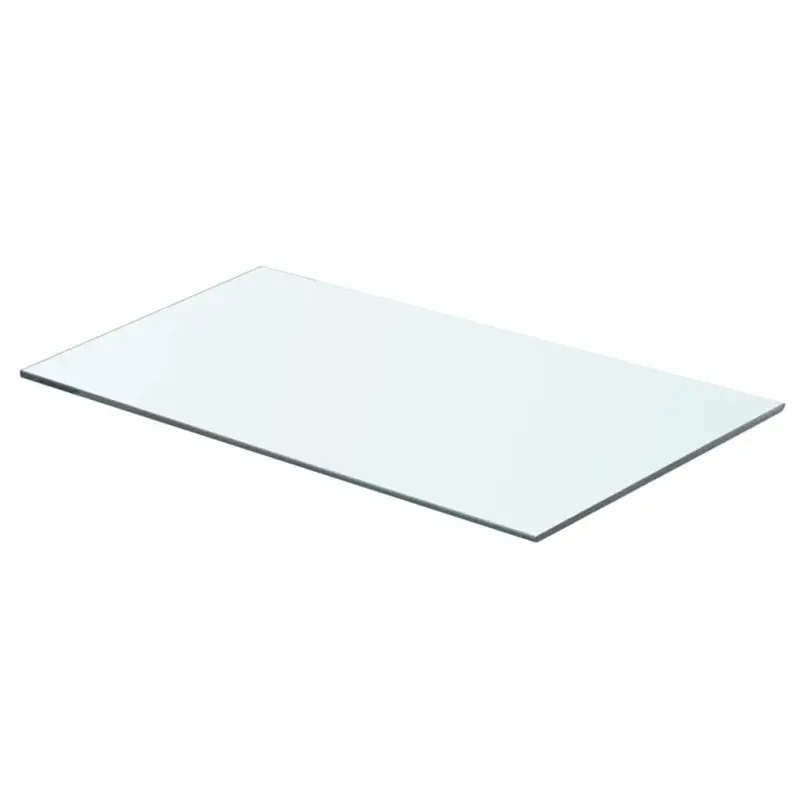 Półka szklana, bezbarwny panel, 60x30 cm