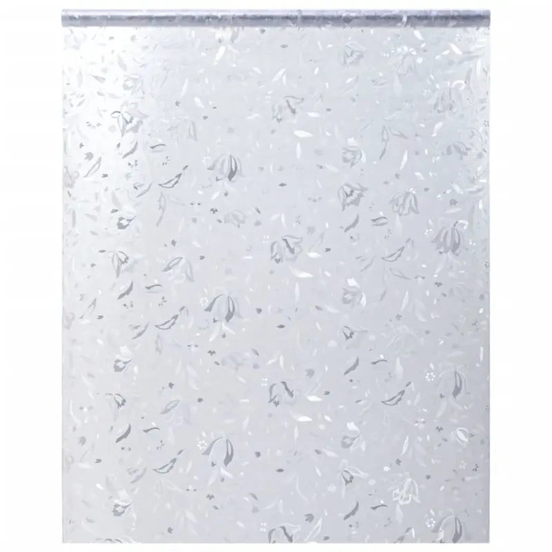 Folia okienna, matowa, wzór kwiatowy, 60x500 cm, PVC