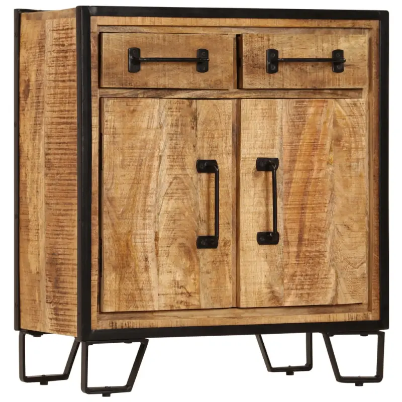 Szafka z litego drewna mango, 65x30x70 cm