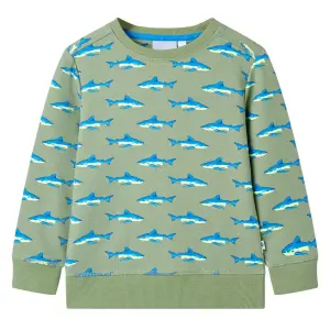 Bluza dziecięca, jasne khaki, 116