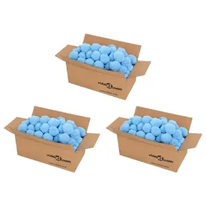 Antybakteryjne kulki filtracyjne do basenu, niebieskie, 2100 g