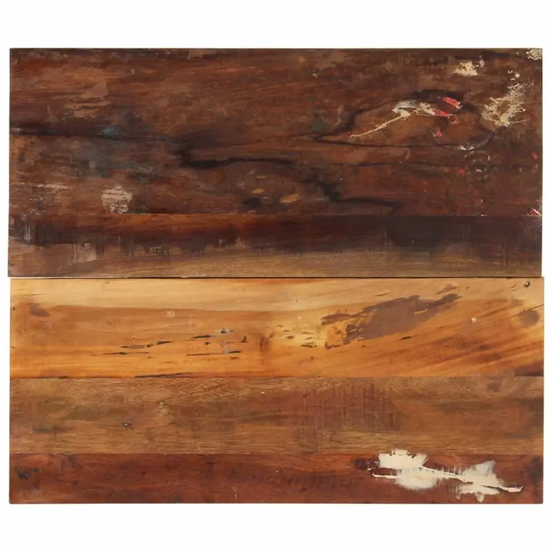 Prostokątny blat do stołu, 60x70 cm, 15-16 mm, drewno z odzysku