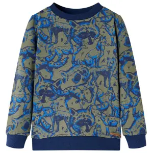 Bluza dziecięca, khaki, 92