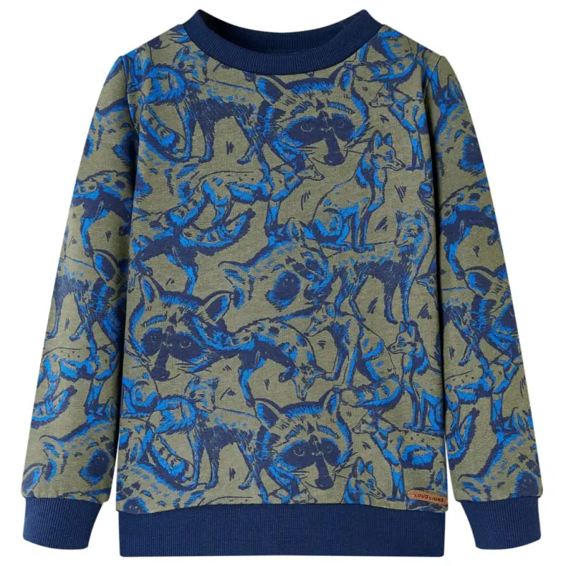 Bluza dziecięca, khaki, 92