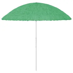 Parasol plażowy w hawajskim stylu, zielony, 300 cm