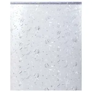 Folia okienna, matowa, wzór kwiatowy, 90x500 cm, PVC