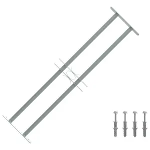 Krata bezpieczeństwa na okno z regulacją, 700-1050 mm