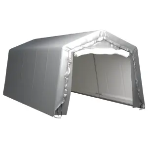 Namiot magazynowy, 300 x 600 cm, stal, szary