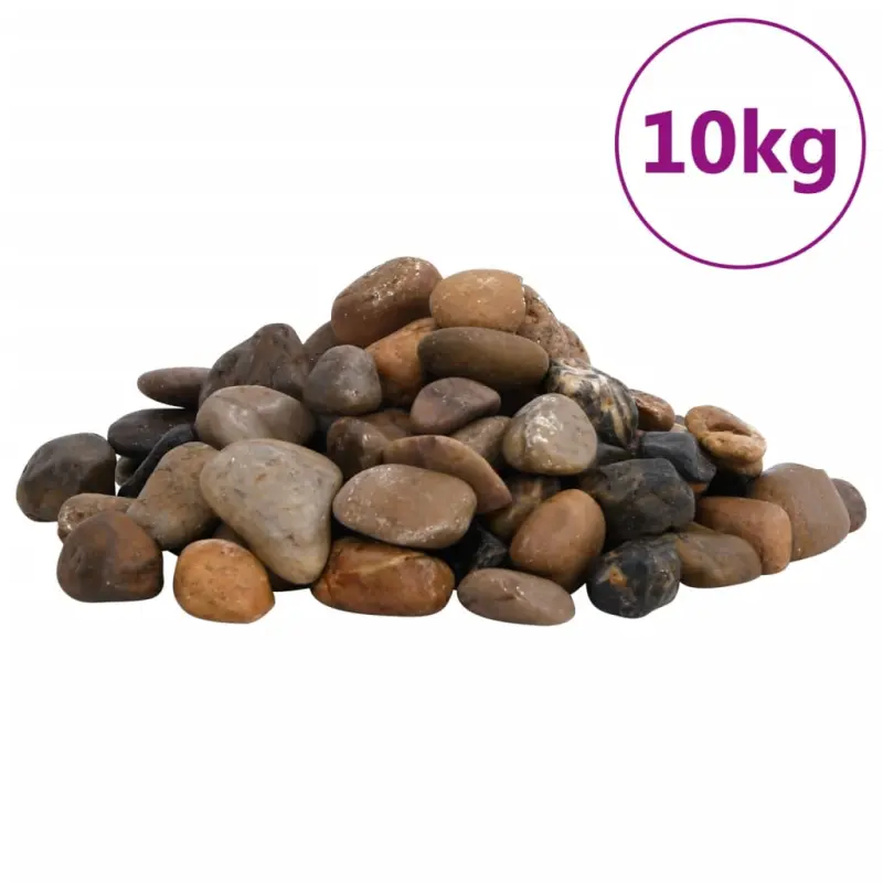 Polerowane kamyki, 10 kg, różnokolorowe, 2-5 cm
