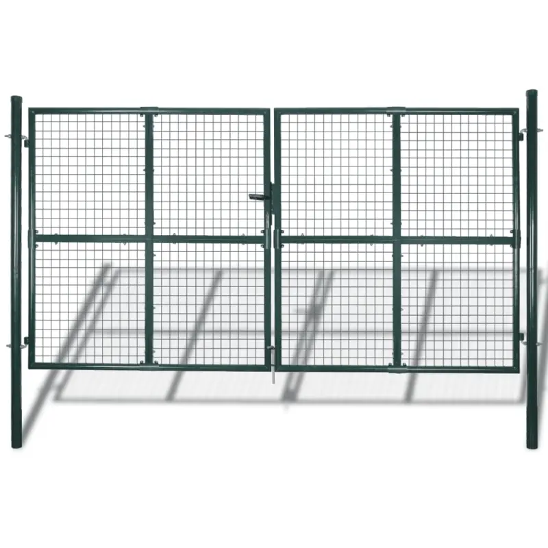 Brama ogrodzeniowa Double Door 300x150 cm, stal malowana proszkowo
