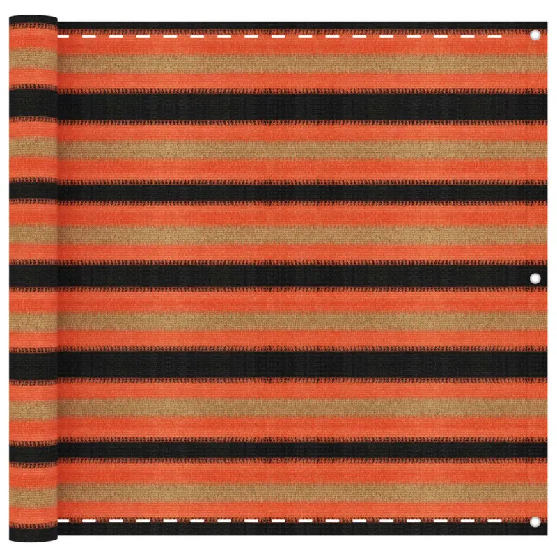Parawan balkonowy, wielokolorowy, 90x300 cm, HDPE