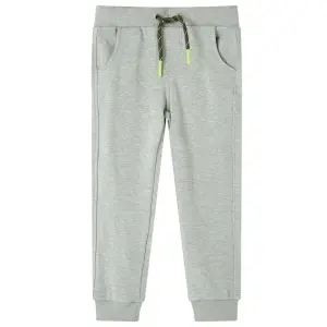 Dziecięce spodnie dresowe, jasne khaki, 104