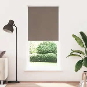 Roleta zaciemniająca 124,4x230 cm Szerokość tkaniny 120 cm kolor kawowy