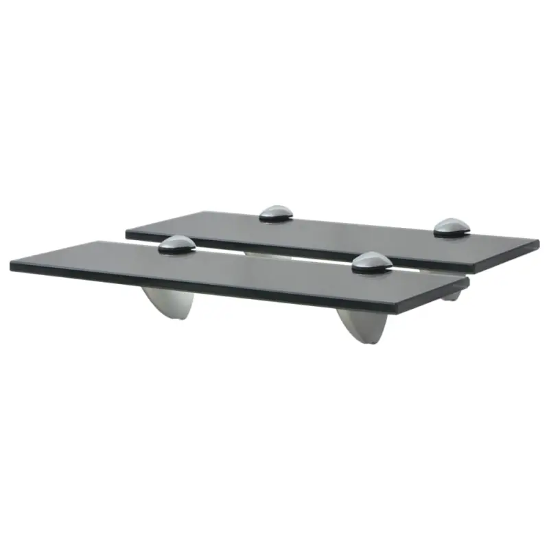 Półki szklane, 2 szt., 30 x 10 cm, 8 mm