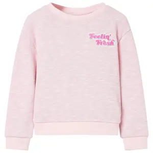 Bluza dziecięca, jasnoliliowa, 128