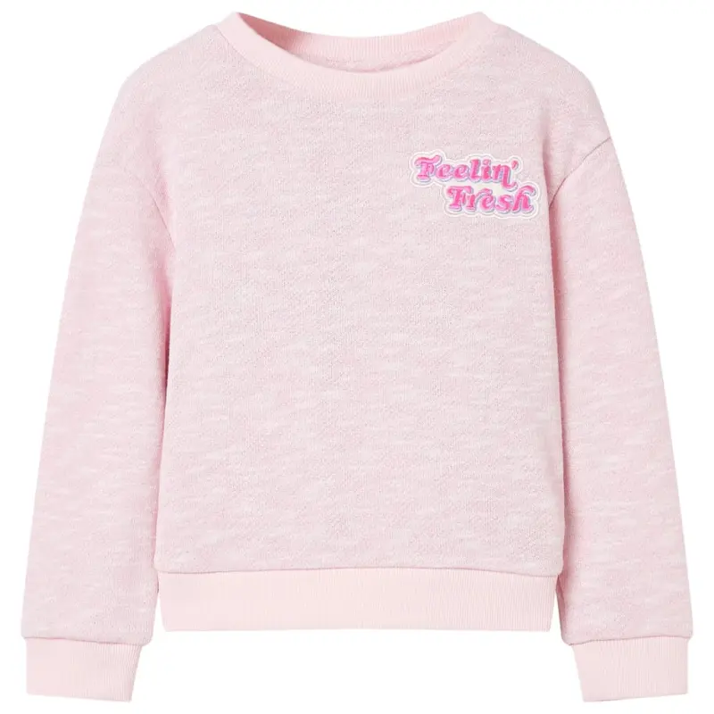 Bluza dziecięca, jasnoliliowa, 128