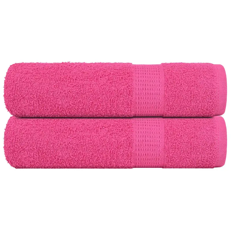 Ręczniki do rąk, FROGN, 2 szt, różowe, 50x100 cm, 360 g/m²