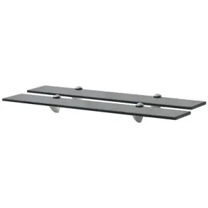Półki szklane, 2 szt., 70 x 10 cm, 8 mm