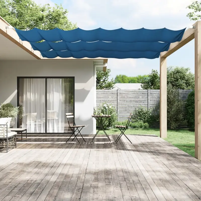Markiza pionowa, niebieska, 100x360 cm, tkanina Oxford