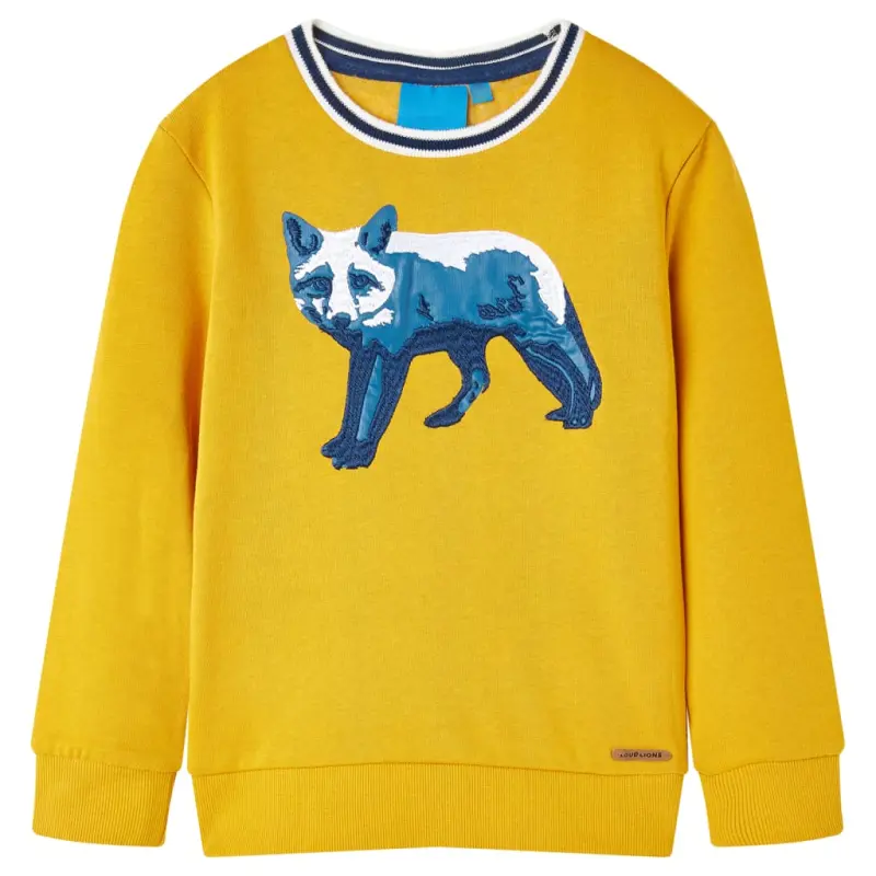 Bluza dziecięca, kolor ochry, 116