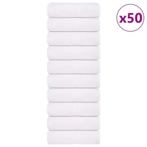 Ręczniki dla gości, FROGN, 50 szt., białe, 30x50 cm, 360 g/m²