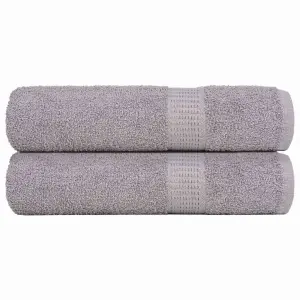Ręczniki prysznicowe FROGN 2 szt. Szare 70x140cm 360 g/m²