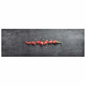Kuchenna mata podłogowa z papryczką, 60x180 cm