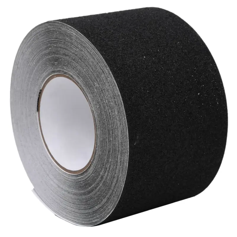 Taśma antypoślizgowa, czarna, 0,1x20 m, PVC
