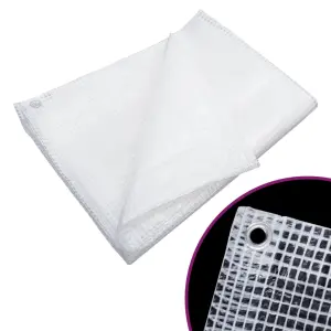 Plandeka Leno, 140 g/m², 2x3 m, biała