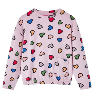 Bluza dziecięca, różowa, 92