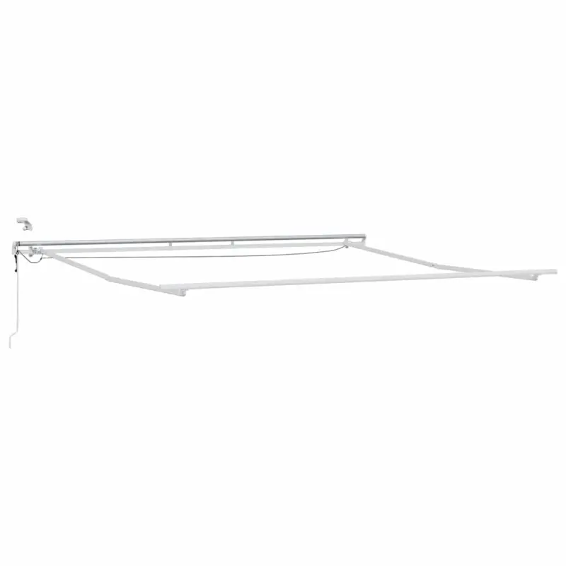 Rama markizy Ze LED Lights Biały 400 × 350 cm Aluminium