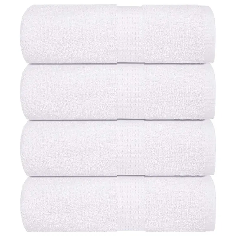 Ręczniki dla gości, FROGN, 4 szt., białe, 30x50 cm, 360 g/m²