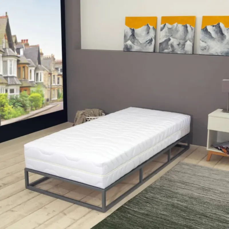 Materac, 100x200 cm, 7 stref, sprężyny kieszeniowe, 20 cm, H3