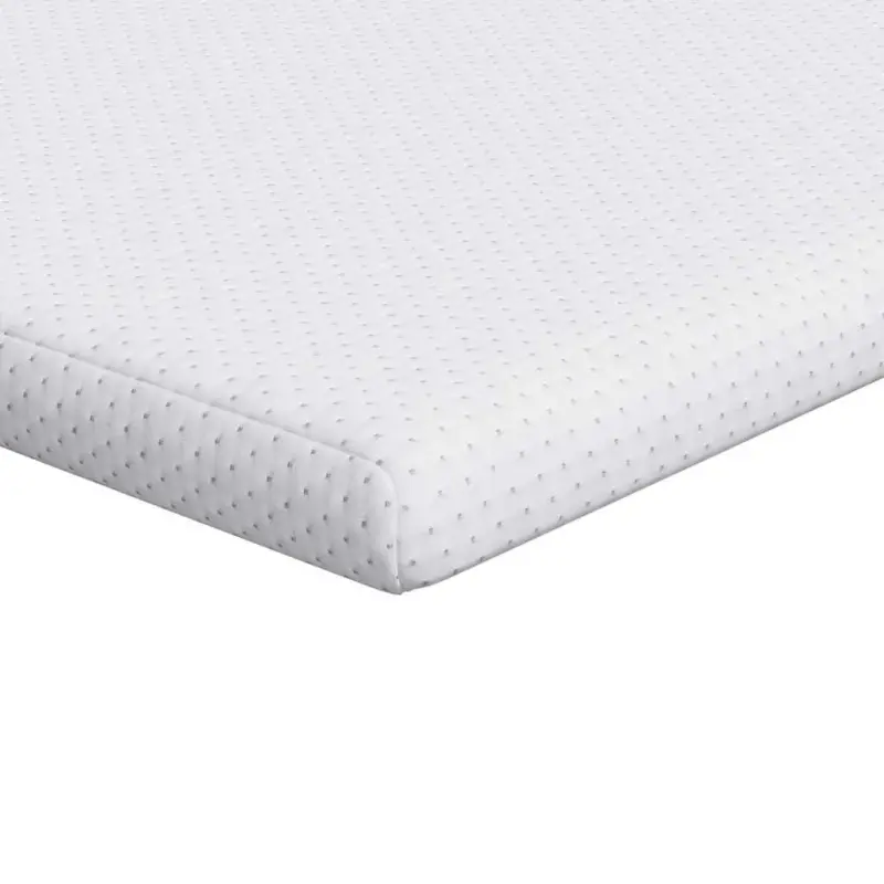 Nakładka na materac Biały 80 x 200 x 6 cm Tkanina jacquard