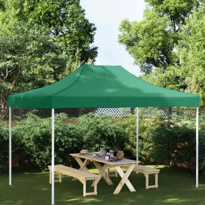 Dach do namiotu imprezowego, 4 x 3 m, zielony, 270 g/m²
