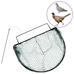 Pułapka na ptaki, zielona, 50 cm, stal