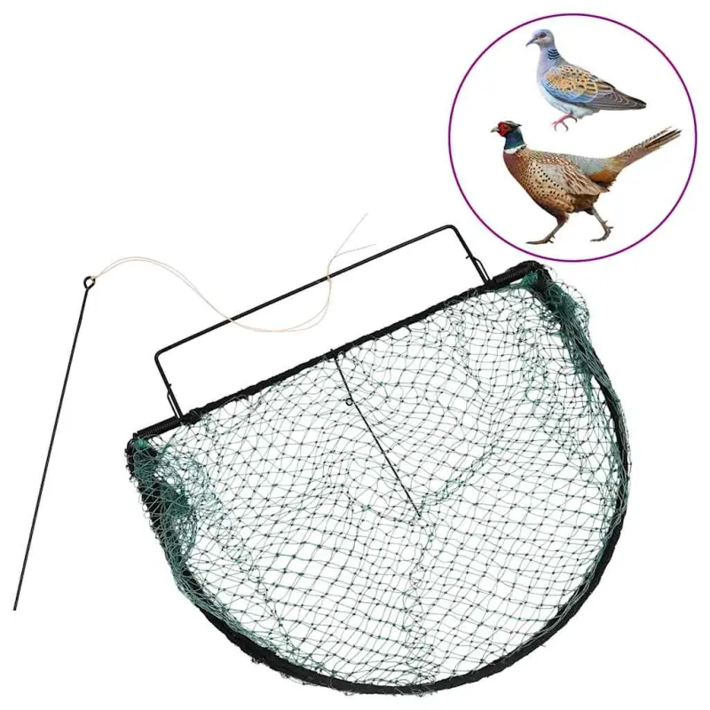 Pułapka na ptaki, zielona, 50 cm, stal