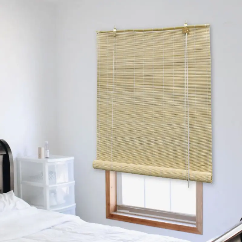 Roleta bambusowa, 80 x 220 cm, naturalna